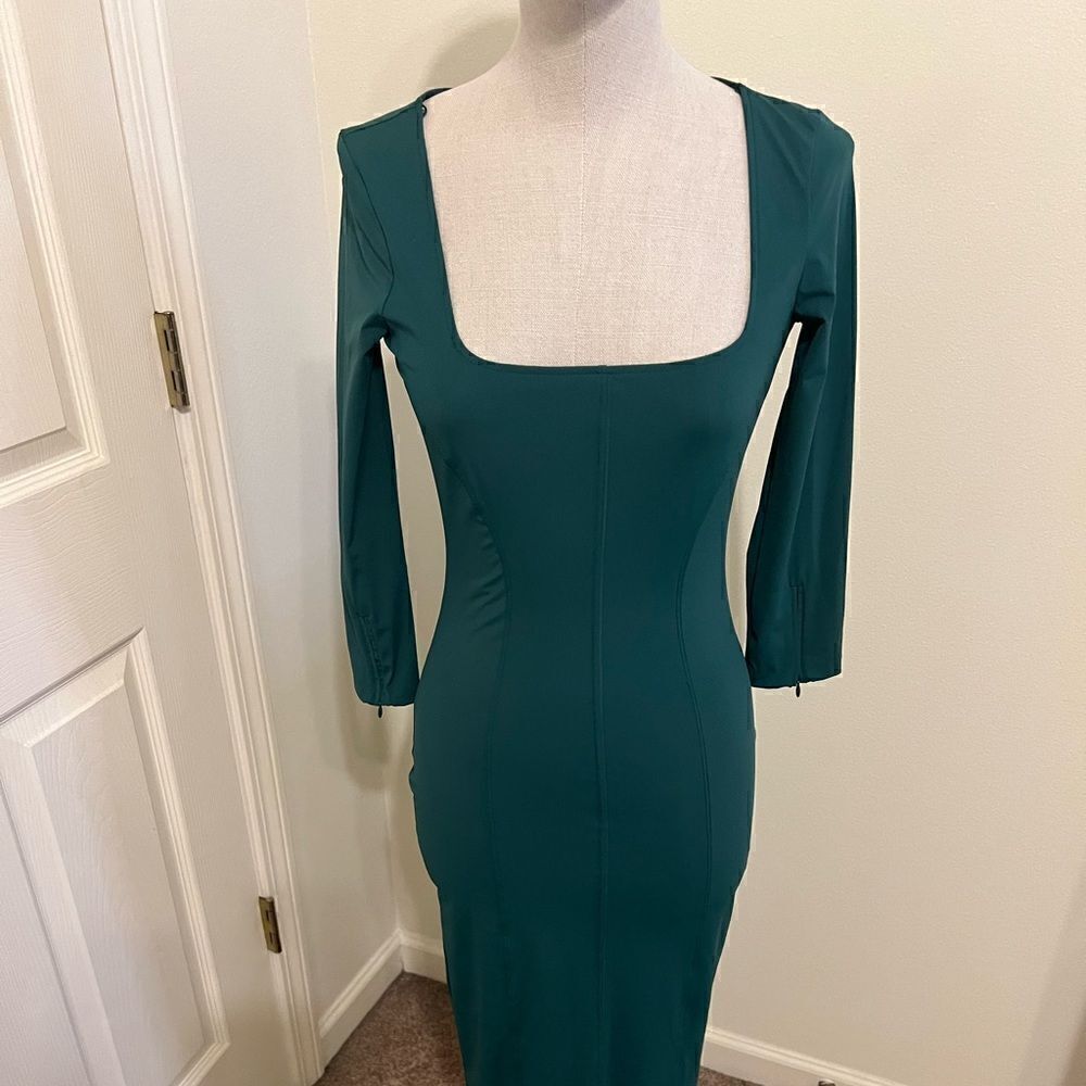 Zara Polyamide Midi Dress Size S NWT
